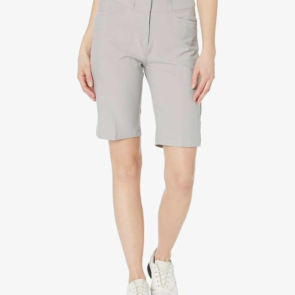 Adidas Gray Golf Bermuda Short Sz 8